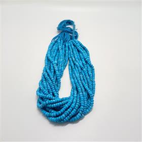 Wholesale Blue Turquoise Gemstone Beads 16 Inches Length