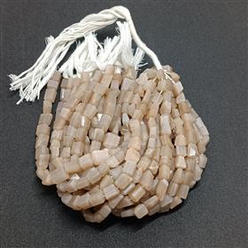 Wholesale Peach Moonstone Tumble Beads 16 Inches Length