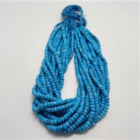 Wholesale Blue Turquoise Gemstone Beads 16 Inches Length