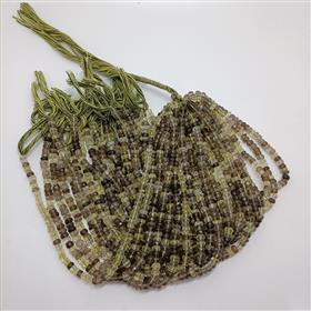 Wholesale Bio Lemon Roundel Gemstone Beads 16 Inches Length